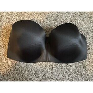 Love By Gap Black Strapless Bra Padded Size 36DD
